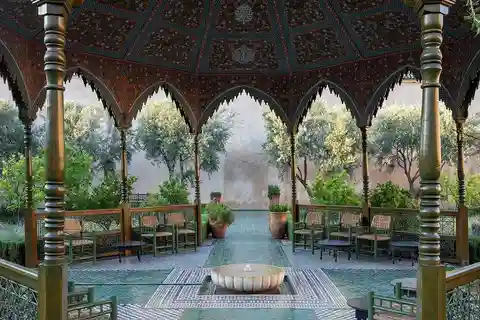 Ben Youssef Madrasa and secret garden walking tour in Marrakech