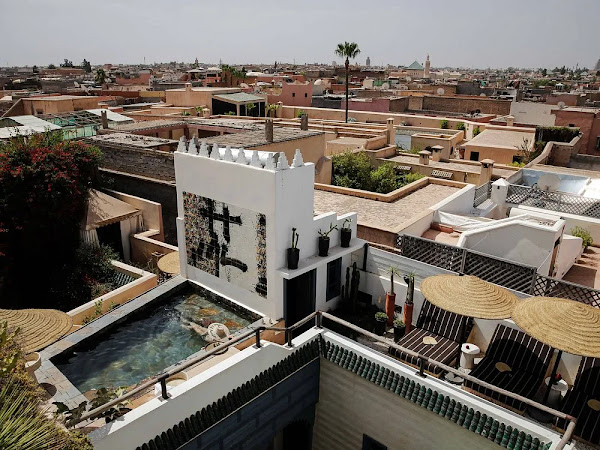 Riad El Aaiún Marrakech interior 1