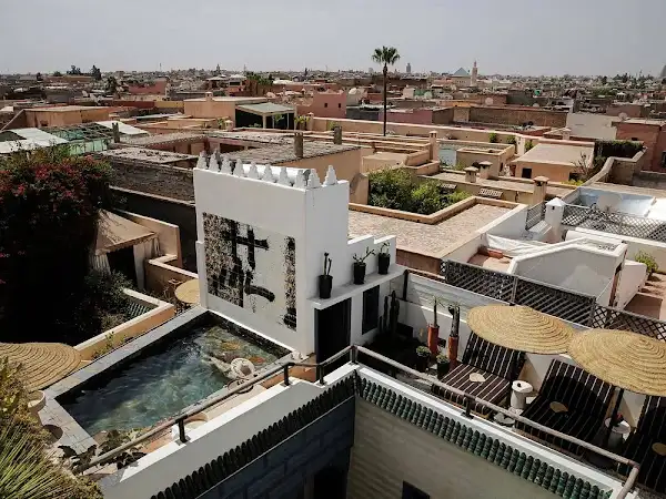 Riad El Aaiún Marrakech interior 1