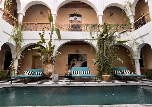 Riad Sakkan Marrakech interior 1