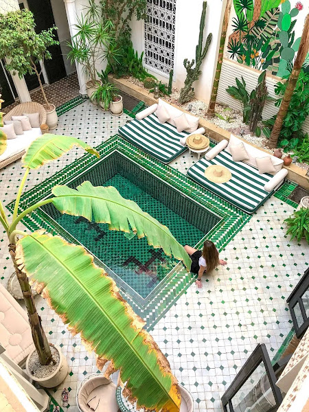 Riad Yasmine Marrakech interior 1