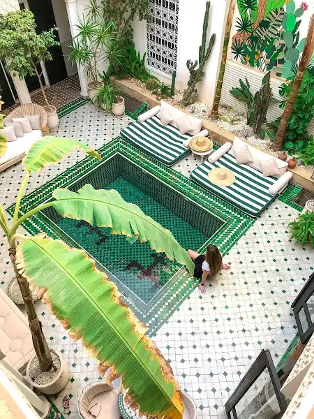 Riad Yasmine Marrakech interior 1