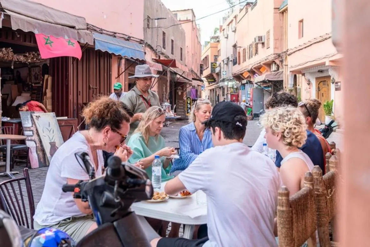 Marrakech night street food tour with a local guide