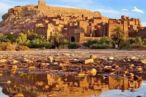 Ait Benhaddou kasbah on the Ouarzazate day trip from Marrakech