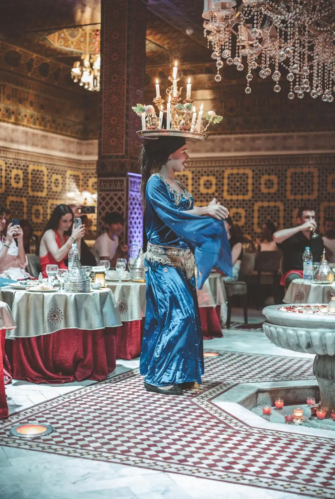 Traditional Moroccan show in Marrakech