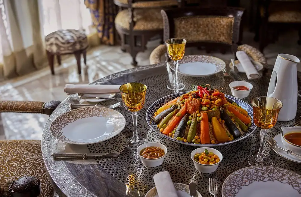 Dîner à la Grande Table Marocaine du Royal Mansour à Marrakech