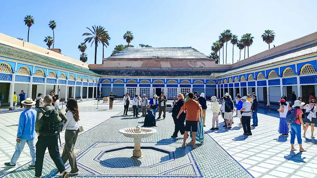 Visite guidée du Palais Bahia à Marrakech
